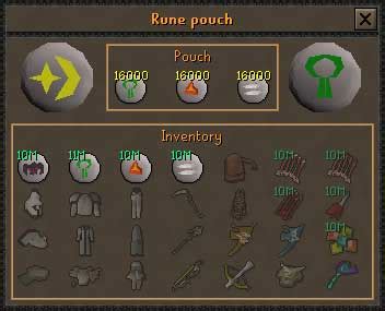 osrs clothes pouch|osrs suicide gear.